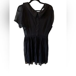 Foxblood Mesh Cortney Dress